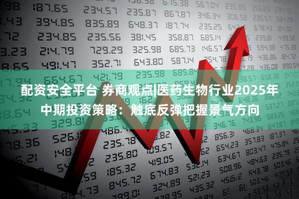 配资安全平台 券商观点|医药生物行业2025年中期投资策略：触底反弹把握景气方向